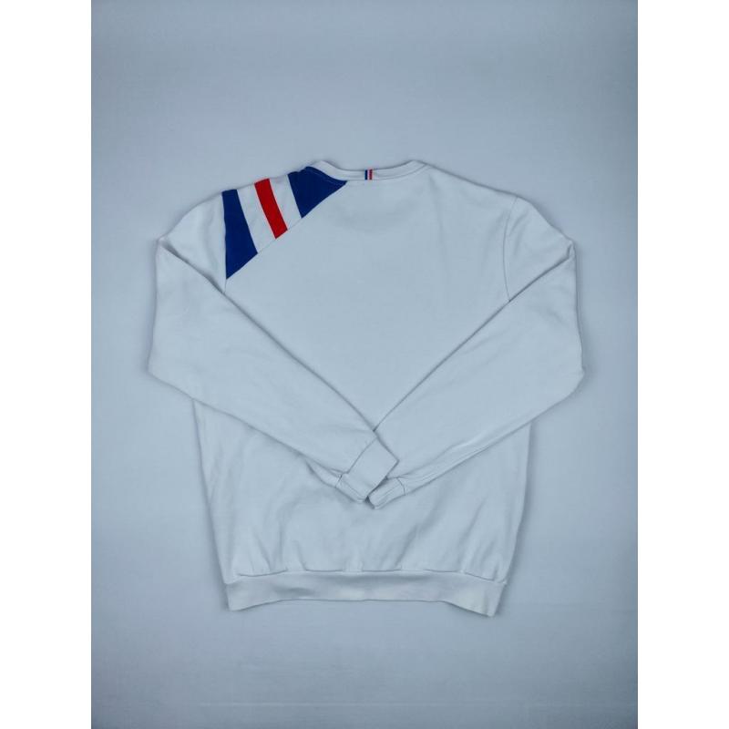 Le Coq Sportif sweatshirt met ronde hals - Wit - Maat M
