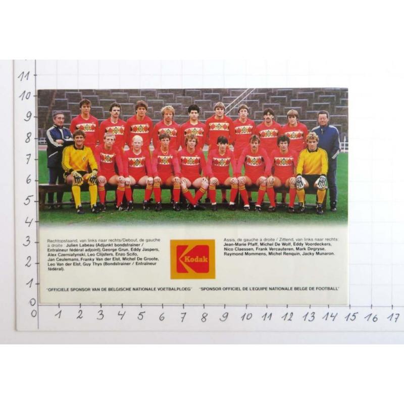 Sticker Rode Duivels, reclame Kodak (jaren ‘80)