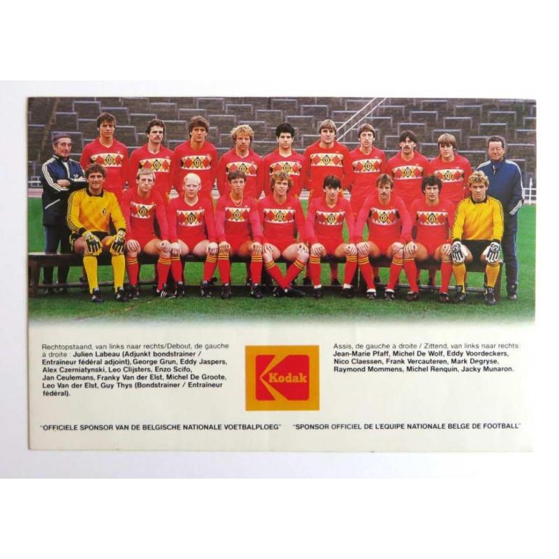 Sticker Rode Duivels, reclame Kodak (jaren ‘80)