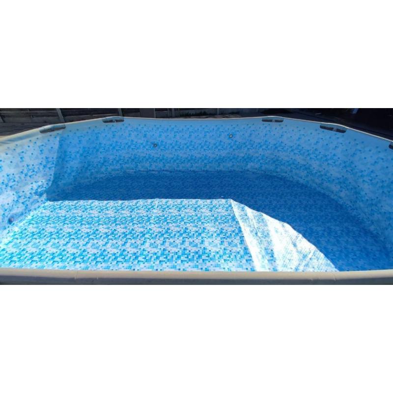 Zwembad Bestway Power Steel incl zandfilterpomp en toebehore
