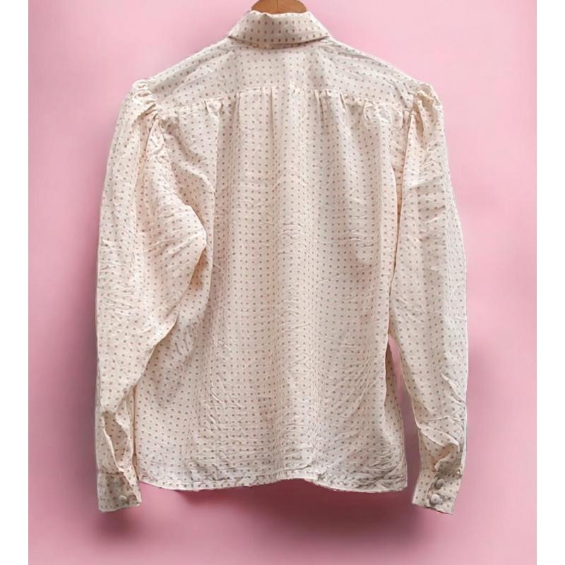 VINTAGE Blouse Maat S/M Zgan