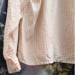VINTAGE Blouse Maat S/M Zgan
