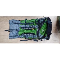 Trekking Deuter Aircontact pro rugzak met alle toebehoren.