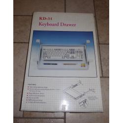 Keyboard drawer KD-51 /Toetsenbordlade