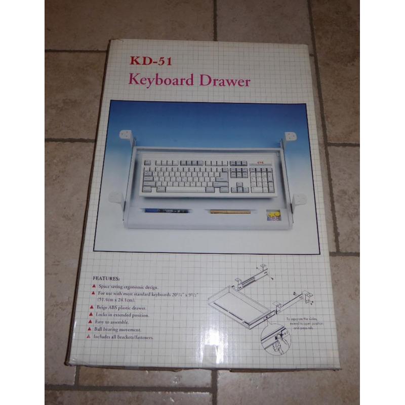 Keyboard drawer KD-51 /Toetsenbordlade