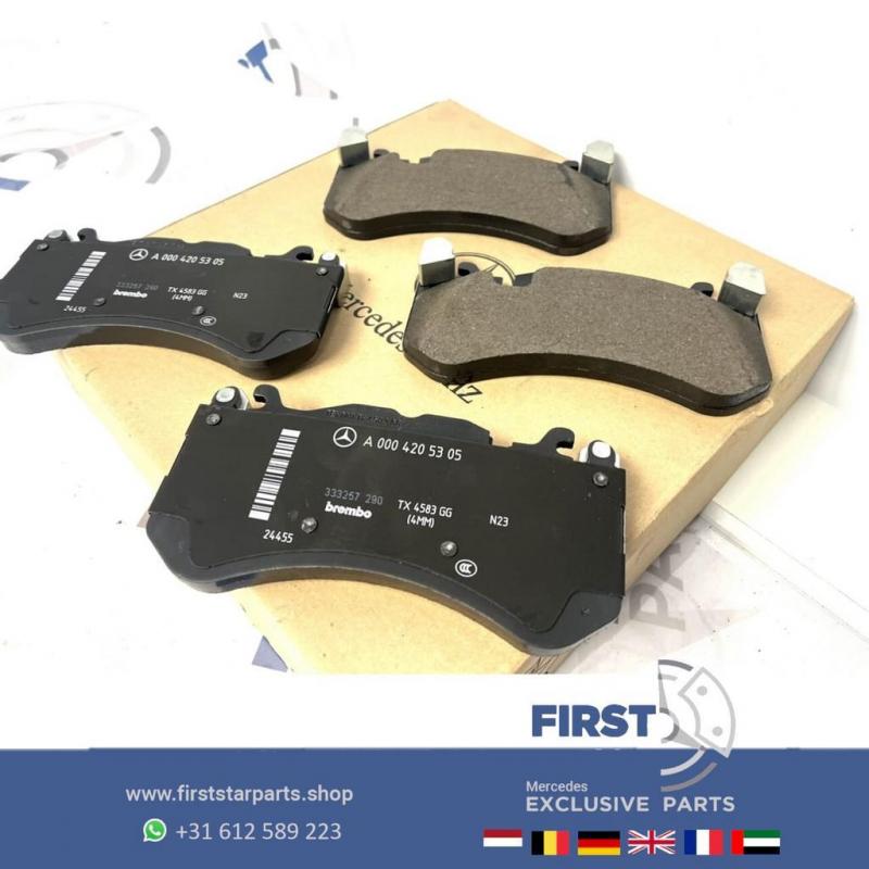 AMG REMBLOKKEN SET GT63 A45 CLA45 GLA45 GLB35 C63 E63 GLC63