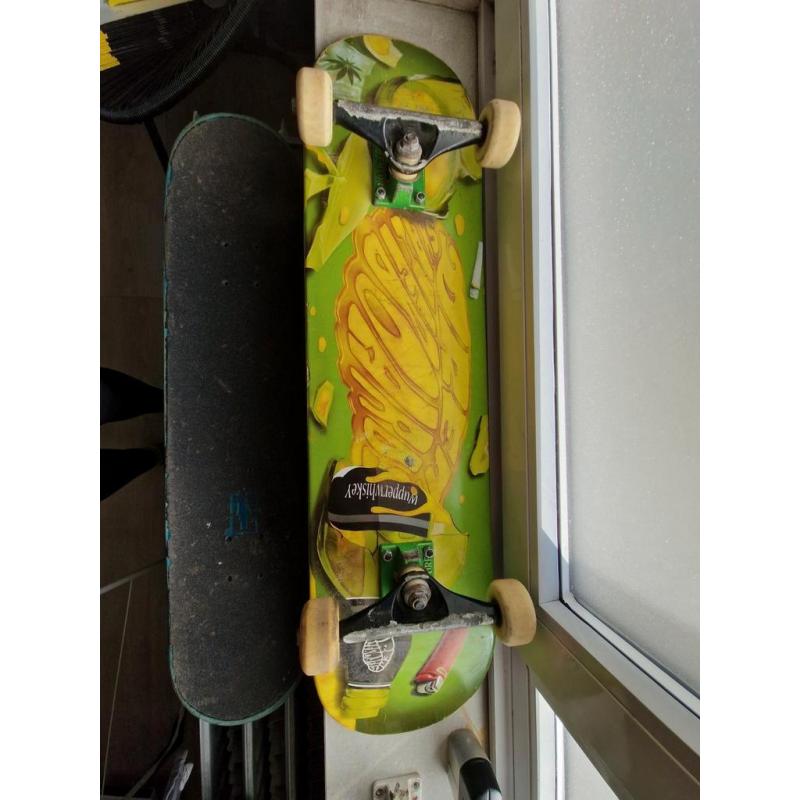 Skateboarden set