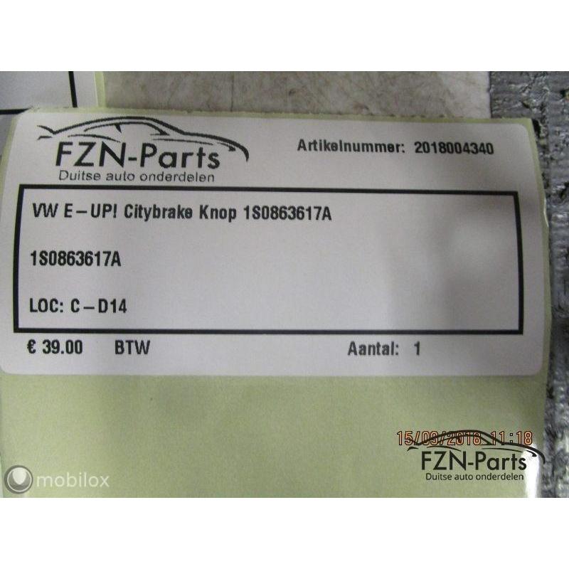 152680VW E-UP! Citybrake Knop 1S0863617A