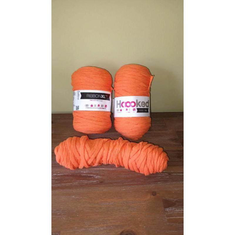 Lot Hooked ribbon xl breigaren /haakgaren