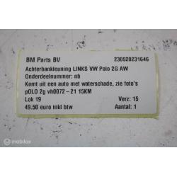 Achterbank leuning links VW Polo 2G AW