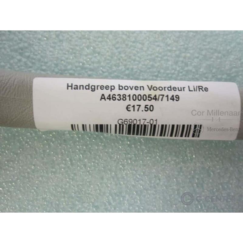 Handgreep Boven Voordeur Li/Re A4638100054/7149  G69017-01