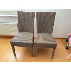 Rotan stoelen
