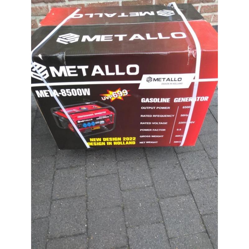 Stroomgenerator ideaal carnavalwagen 240V/380V/12Volt NIEUW
