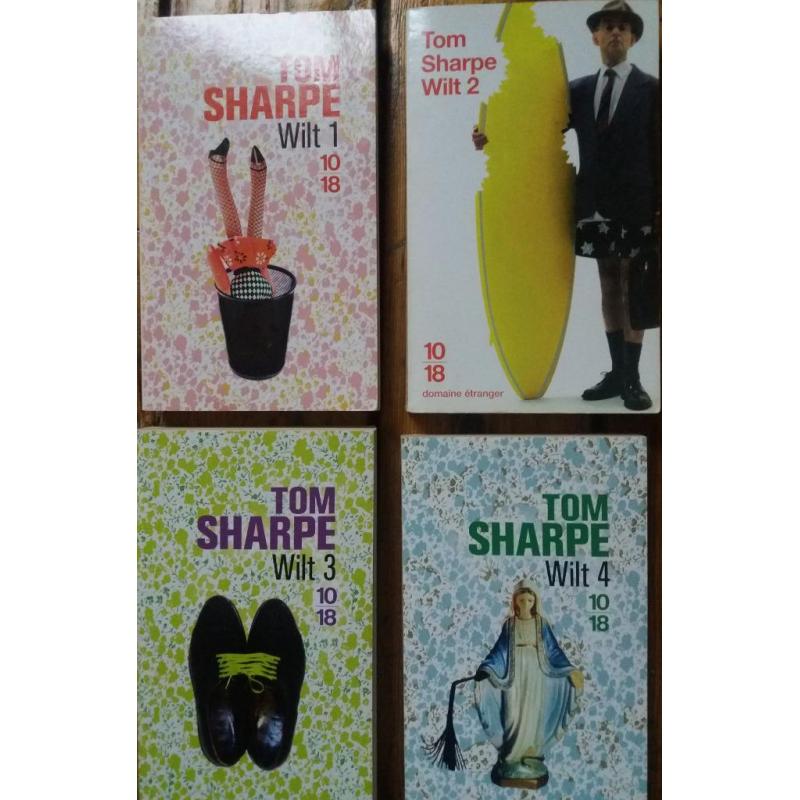 Lot 5 titres Tom SHARPE "Wilt" et autre