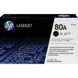 HP 80A (CF280A) LaserJet tonercartridge incl. HP printer