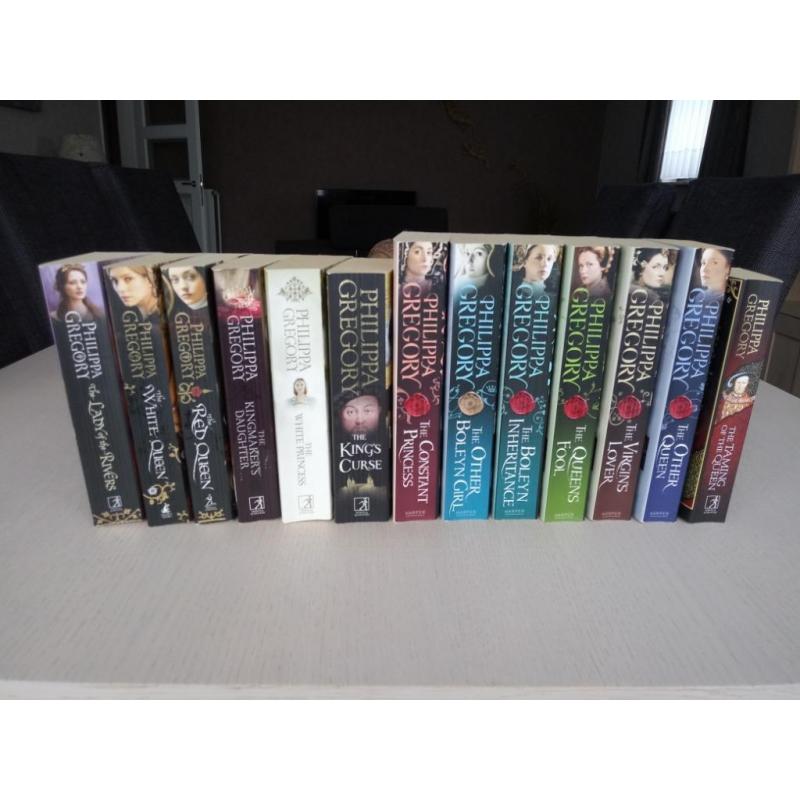 13 romans van Philippa Gregory