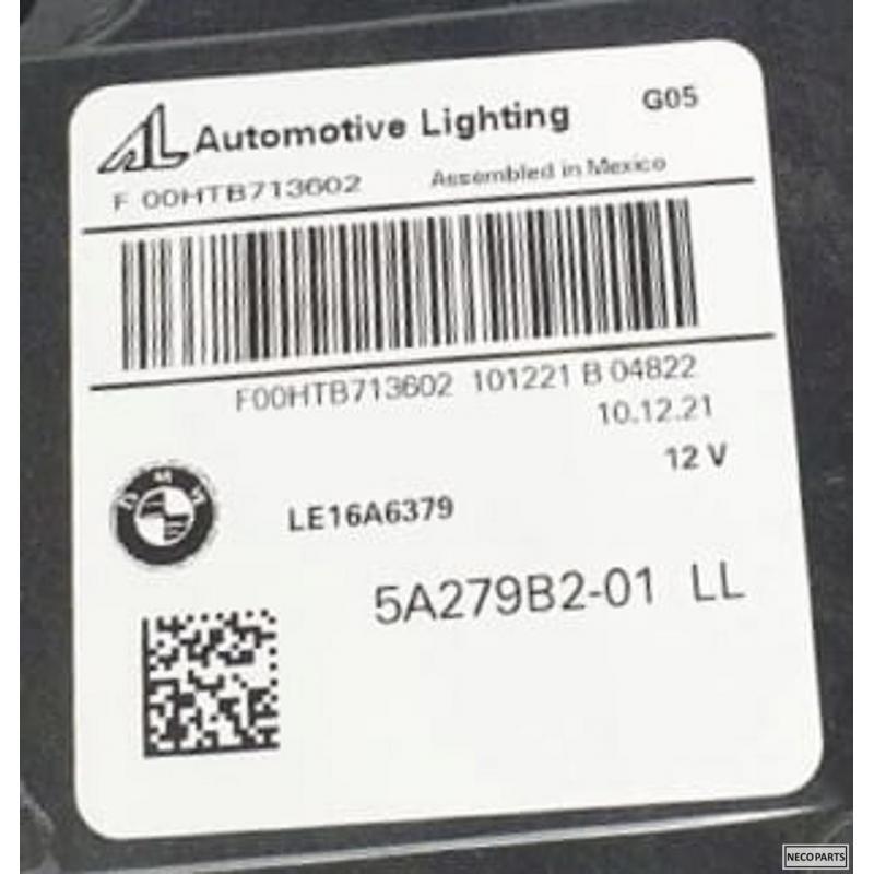 BMW X5 G05 X6 G06 LASER VOL LED KOPLAMP RECHTS 5A279B2