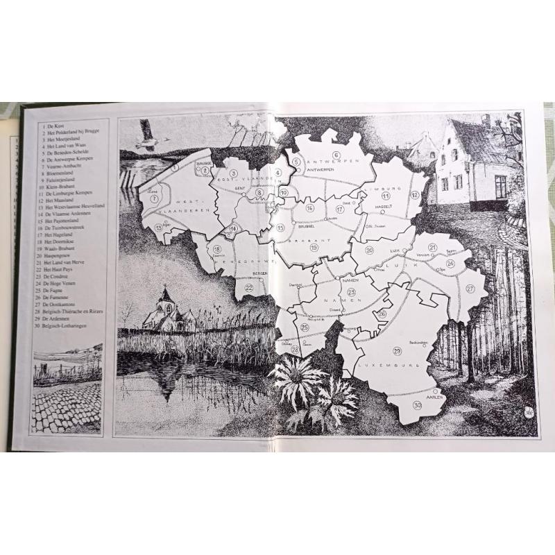 boek dwars door België