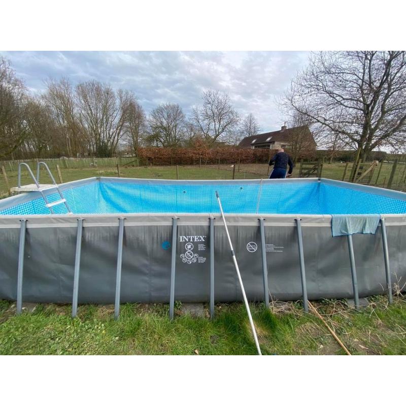 intex zwembad 732 x 366 x 132 cm.