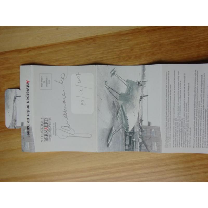 Panamarenko 2004 Bernaerts / signed