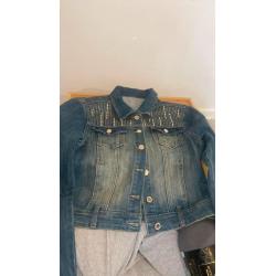 Veste en jeans Bershka