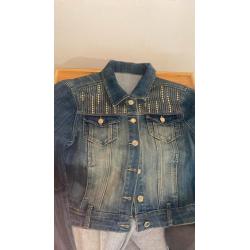 Veste en jeans Bershka