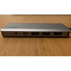 Belkin CONNECT Meerpoorts 7-in-1 USB-C-hubadapter