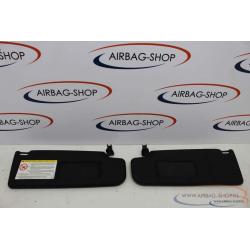 Volkswagen Beetle 5C Zonneklep Links + Rechts Zwart