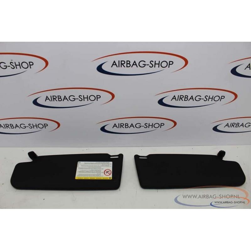 Volkswagen Beetle 5C Zonneklep Links + Rechts Zwart