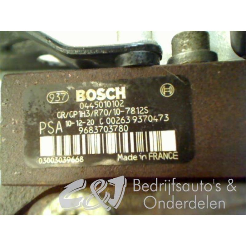 Brandstofpomp Mechanisch van een Citroen Berlingo