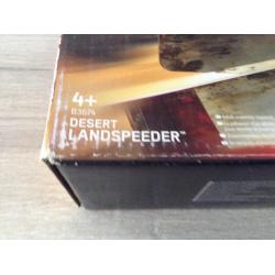 Starwars Dessert landspeeder met character (Nieuw)