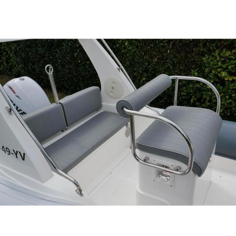 RIB boot+trailer Selva 75PK 6-7 pers 2017 set is z.g.a.nw
