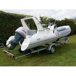 RIB boot+trailer Selva 75PK 6-7 pers 2017 set is z.g.a.nw