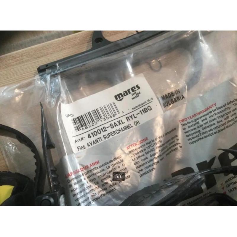 Mares Superchannel Size XL nieuw aan 49€ - Ecocheques