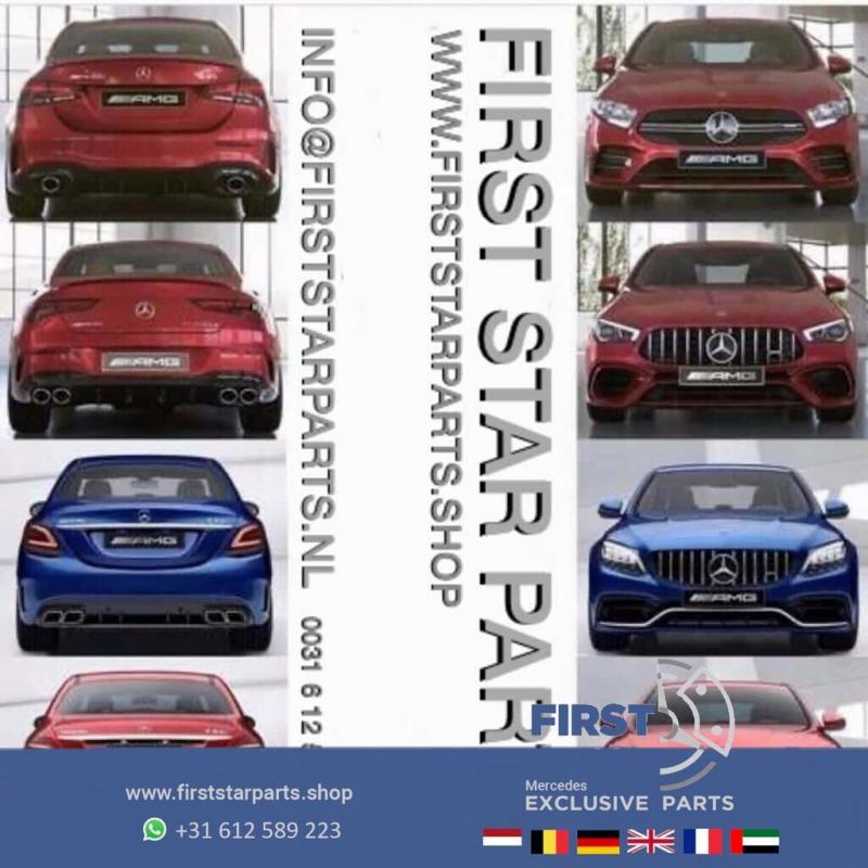 W222 S63 S65 AMG CARBON PAKKET AERODYNAMICA origineel Merced