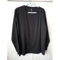 2 truitjes zwart basic xxl c&a
