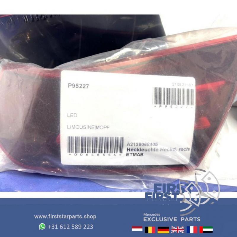 W213 E KLASSE FACELIFT LED ACHTERLICHT RECHTS SET ORIGINEEL