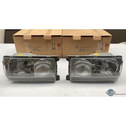 NOS set koplampen Bosch H4 L+R voor Mercedes-Benz W123