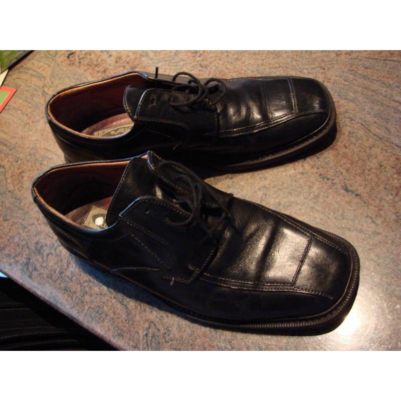 herenschoenen zwart met veters