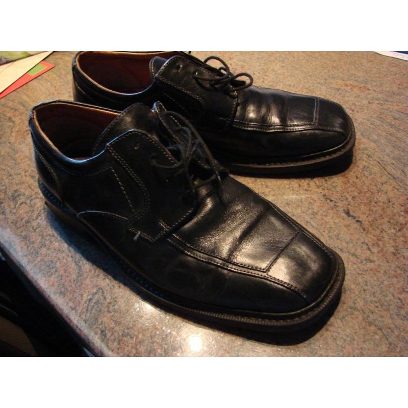 herenschoenen zwart met veters