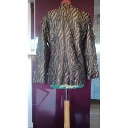 Veste fantaisie brodée automne, 44