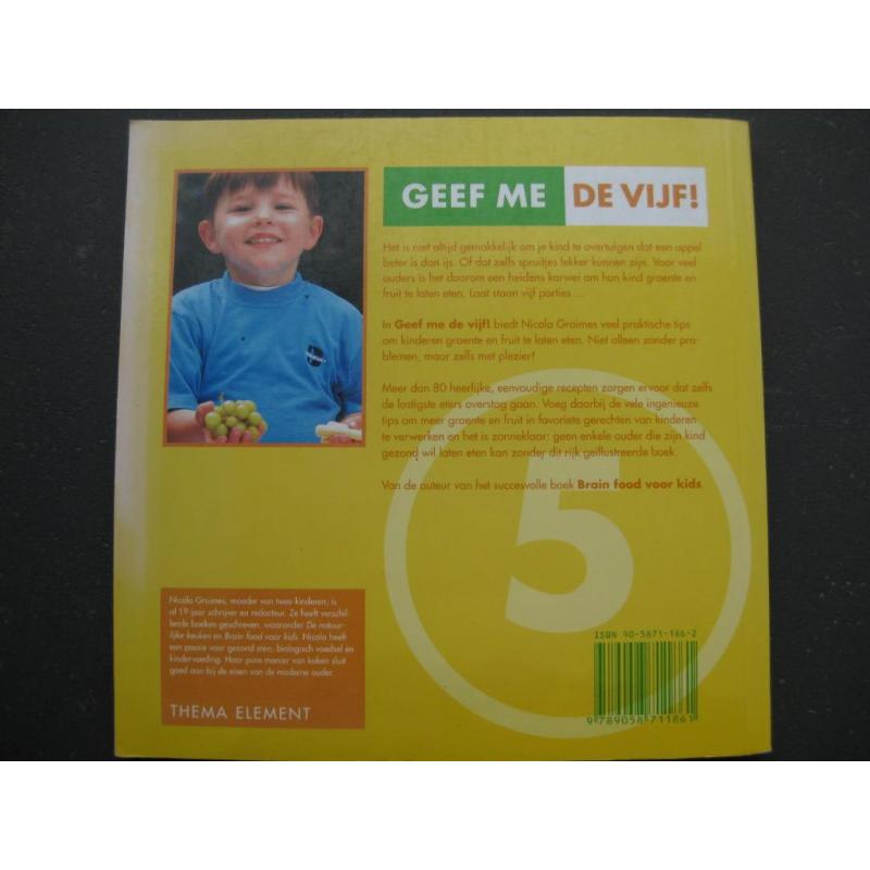 Kookboek – Geef me de vijf