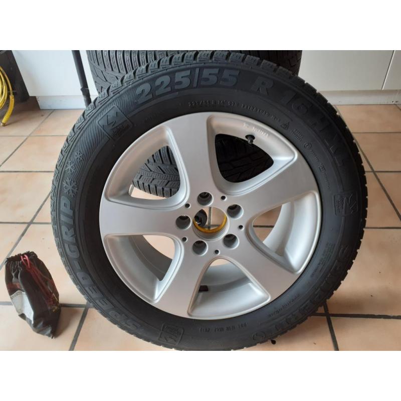 Aluminium velgen +winterbanden