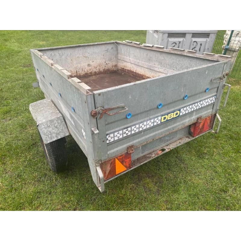 Aanhangwagen kipper