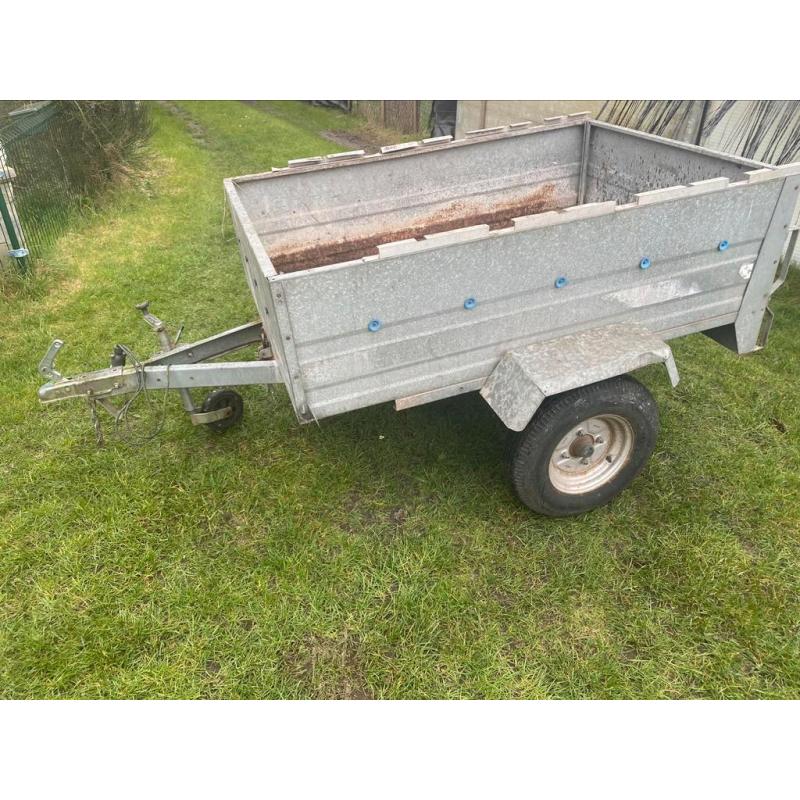 Aanhangwagen kipper