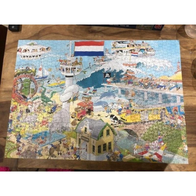 Puzzel Jan Van Haasteren 1000 stukjes BY AIR, LAND AND SEA