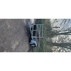 Remorque double essieux 750kg 2.58m/1.30m