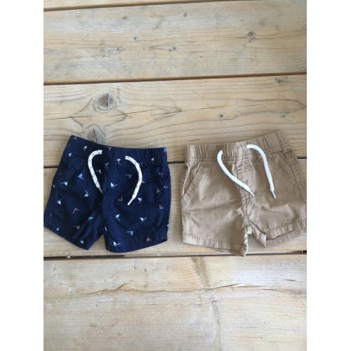 schattige shortjes maat 68