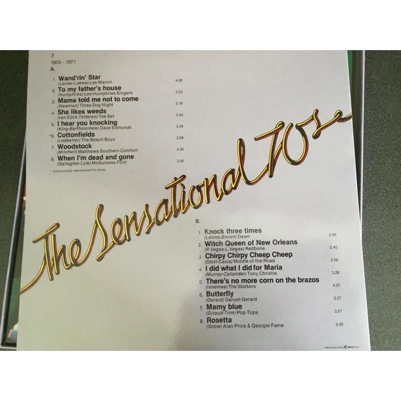 Lp box The Sensational 70’s