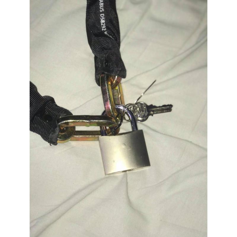 Slot abus ketting 110 cm